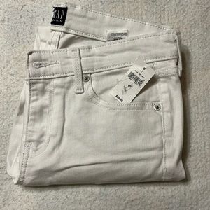 NWT GAP white jeans
